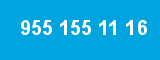 955 155 11 16 955 155 11 16